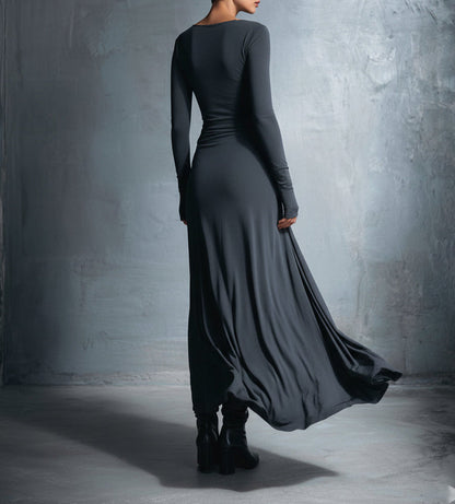 Vittoria ∙ Abito maxi con nodo laterale
