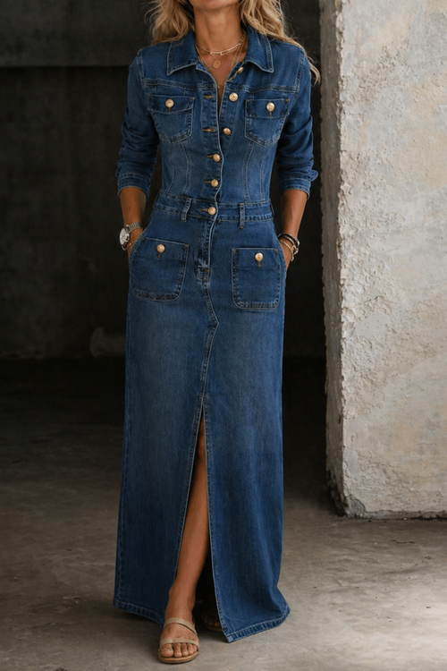 Leila | Denim Classico Confortevole