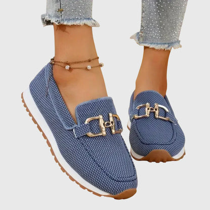 Camilla | Slip-on sportive con dettaglio dorato